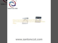 鋳鉄や耐熱合金などの中仕上げ材用の堅牢な幾何学的設計の超硬フライスインサート