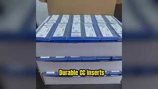 CC 超硬インサート: 効率の向上