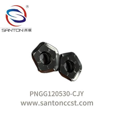 購入 高フィードフライリング挿入物 90.5 HRA硬さとP30グレードで,ステンレス鋼加工 online manufacture