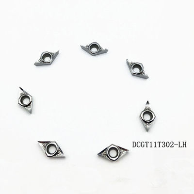 購入 赤硬さ DCGT11T304 アルミ92HRAのためのウルガムカービッド挿入物 online manufacture