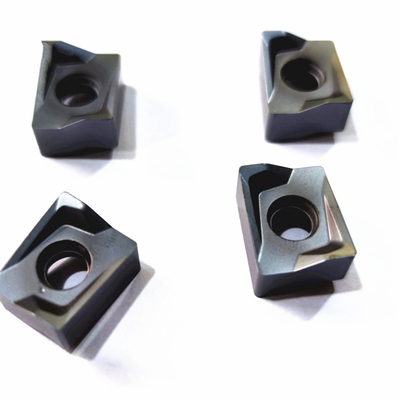 Rough Turning High Feed Milling Inserts 90.4 HRA Deep Hole Processing
